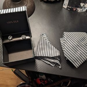 Grey Tie Set